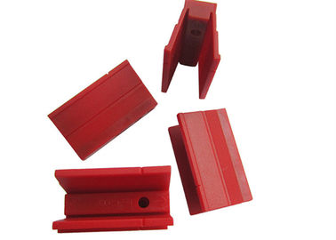 Torna İşlemi ABS Plastik Blok Parçaları / CNC Hassas İşleme Pom Plastik Parçaları