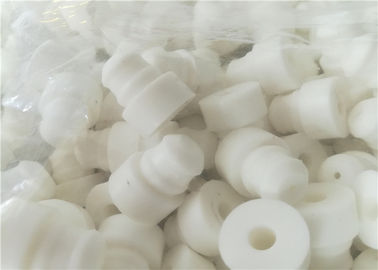 Dayanıklı İşleme Plastik Kalıplı Parçalar% 100 Virgin PTFE Teflon Slider Block