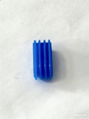 Mavi Silikon Anti-Vibration Pads Endüstriyel Ekipmanlar için Özel Kauçuk Gaskets