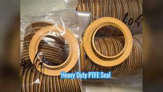 PTFE Yağ Keçesi Ağır Makine Hidrolik Silindir Sızdırmazlığı